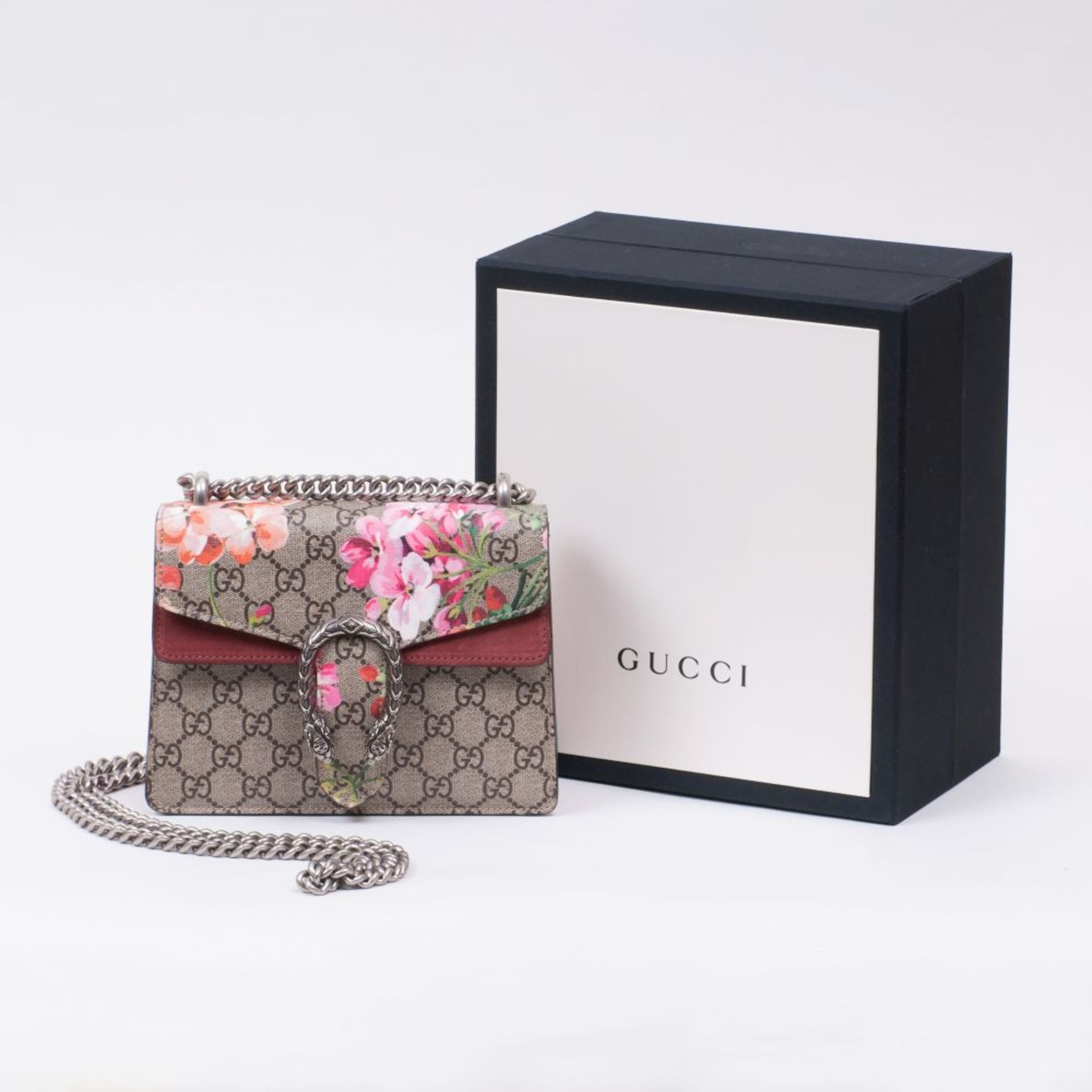 Gucci. Ikonische Dionysus Mini Bag mit Blumenprint. - Image 2 of 2