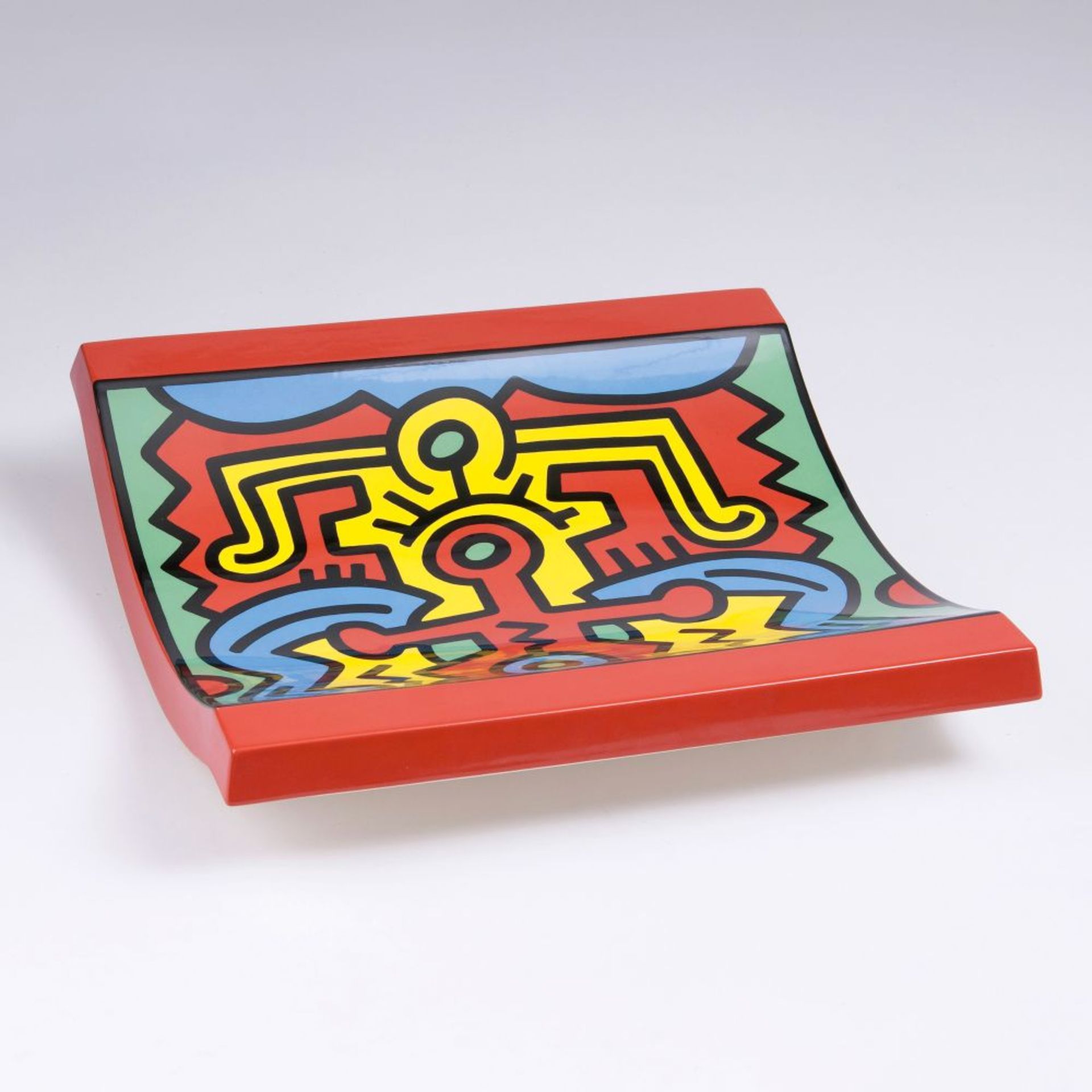 Keith Haring (Reading/Pennsylvania 1958 - New York 1990). Tafelaufsatz 'No. 2 Spirit of Art'