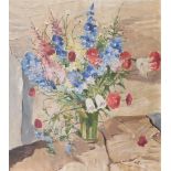 Willy Habl (Egeln/Magdeburg 1888 - Hamburg 1964). Blumen in einer Vase.