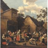 Pieter van Maes (um 1650 - nach 1703). Fest auf dem Dorf.