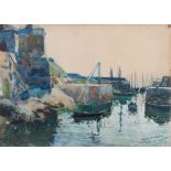 Claus Bergen (Stuttgart 1885 - Lenggries 1964). Polperro, Cornwall.