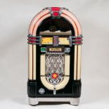 Wurlitzer Juke-Box 'One more time'. Deutsche Wurlitzer 1993, 152 x 81 x 64 cm. Wechsler für 50