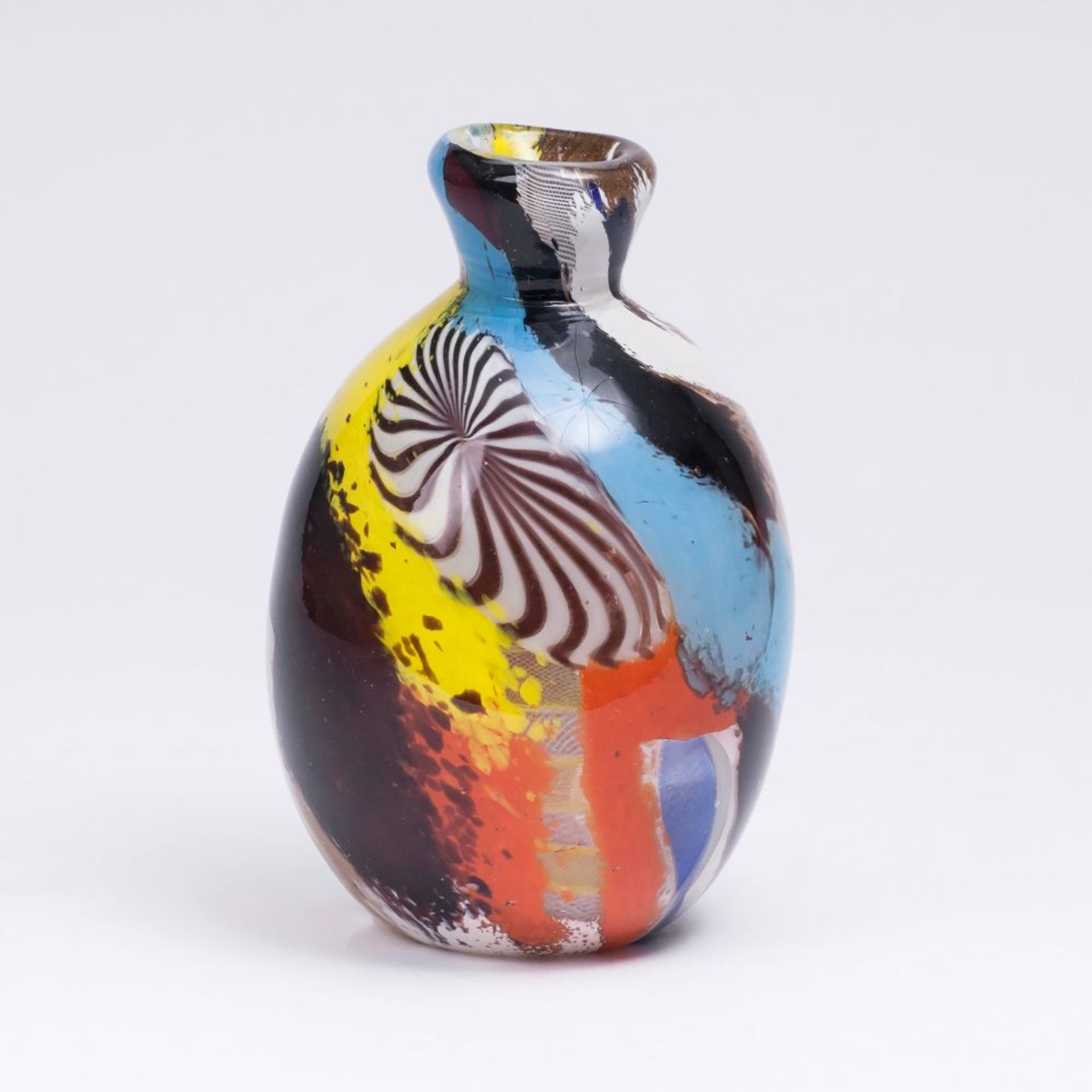 Dino Martens (Venedig 1894 - 1970). Vase 'Oriente' für Vetreria Aureliano Toso. Murano, 1950er