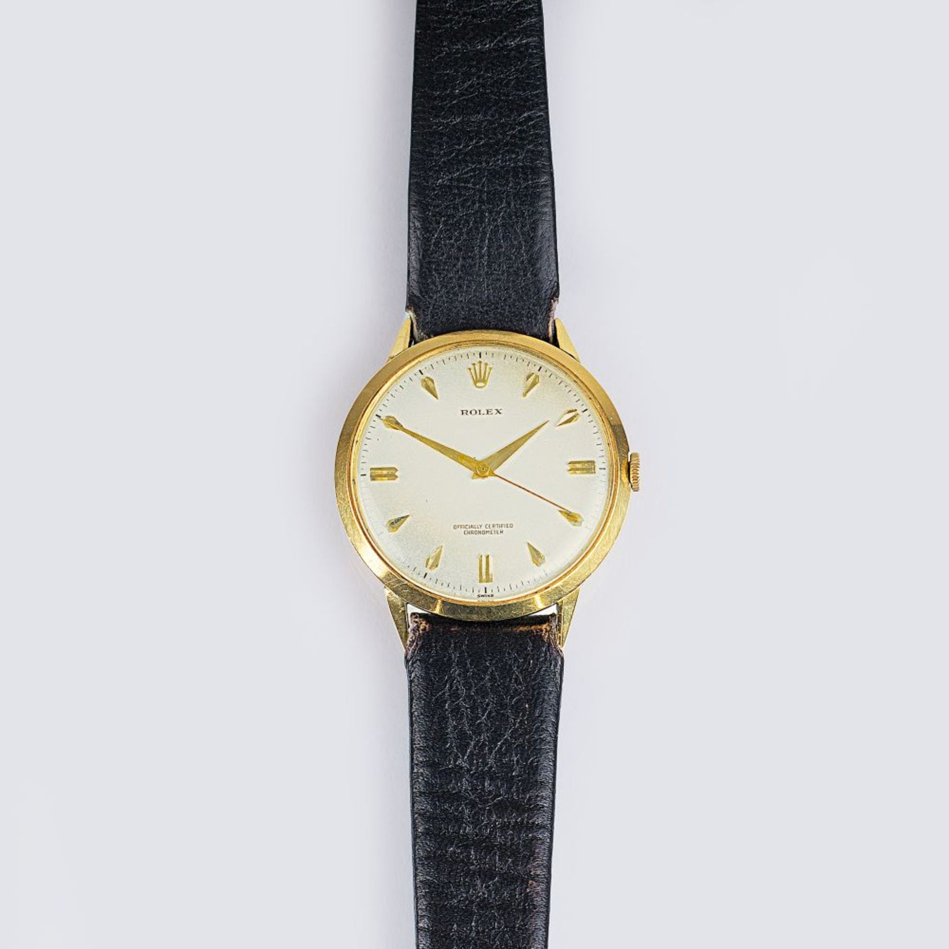 Rolex reg. 1908. Vintage Herren-Armbanduhr Chronometer.