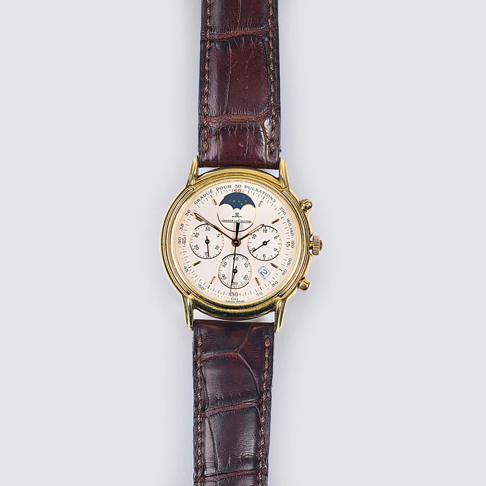 Jaeger-LeCoultre gegr. 1833 in Vallée de Joux. Herren-Armbanduhr 'Odysseus'.