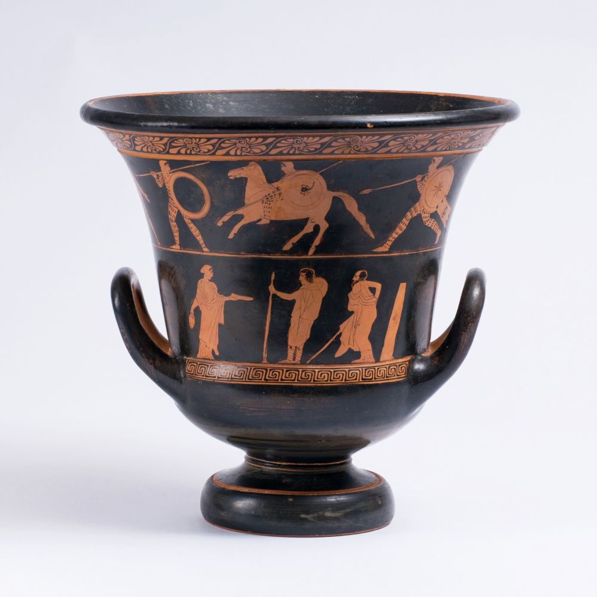 Seltener zweireihiger attischer Calyx Krater. - Image 2 of 2