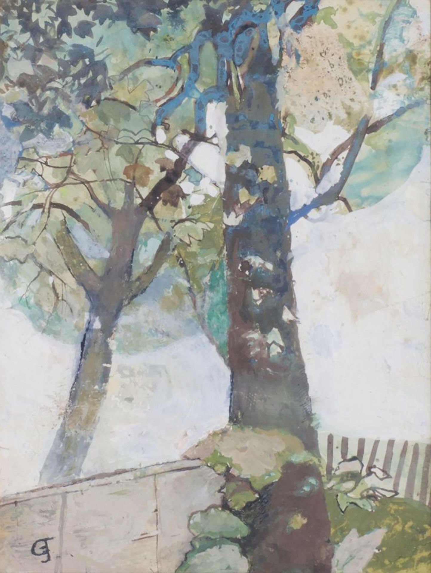Gwyneth Johnstone (Coltishall 1915 - Coltishall 2010). Bäume.