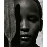 Herb Ritts (Los Angeles 1952 - Los Angeles 2002). Loriki with Spear, Africa.