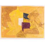 Serge Poliakoff (Moskau 1900 - Paris 1969). Composition en Orange.