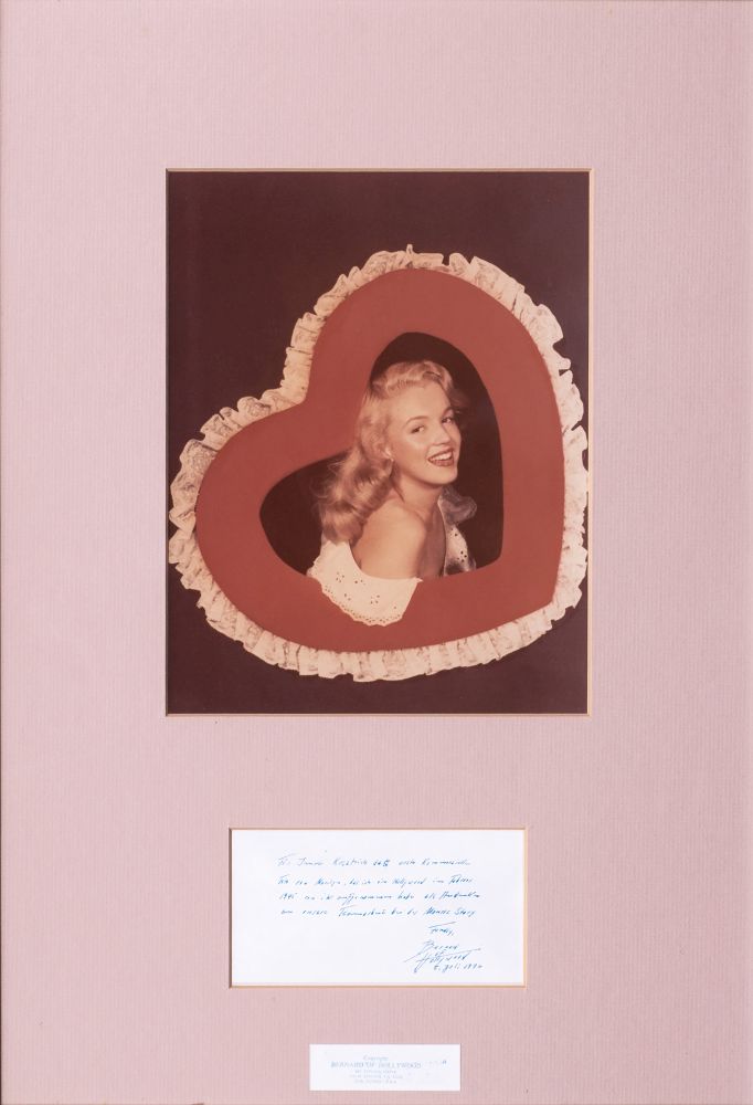 Bruno Bernard (Berlin 1912 - Los Angeles 1987), Bernard of Hollywood. Marilyn Monroe - Happy Valenti