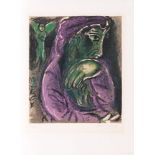 Marc Chagall (Witebsk 1887 - Paris 1985). Hiob in der Verzweiflung.