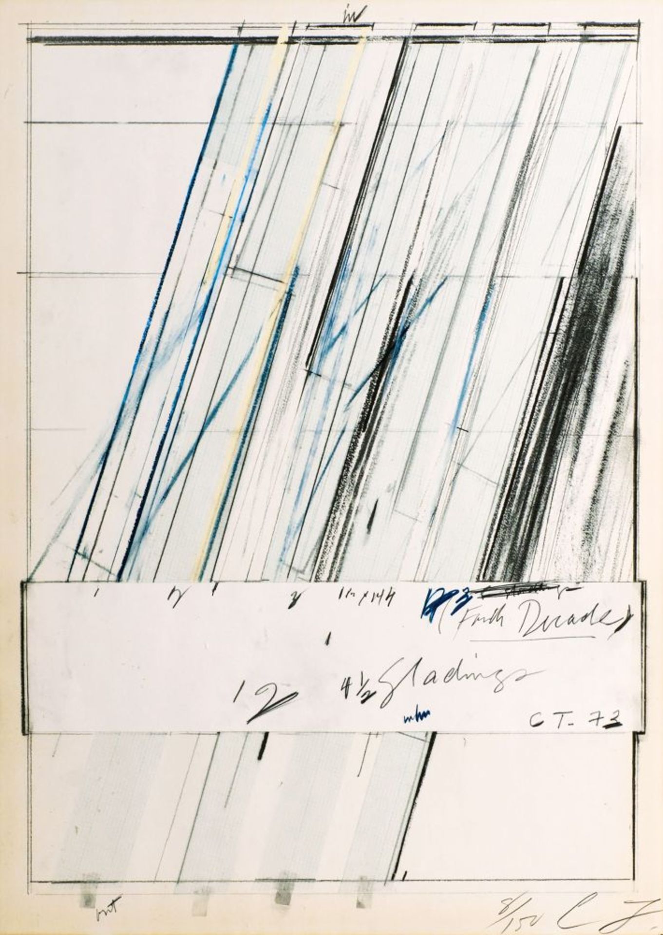 Cy Twombly (Lexington 1928 - Rom 2011). Hommage à Picasso.