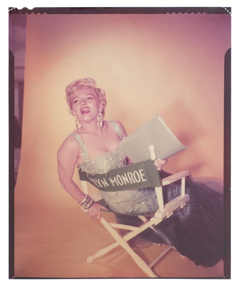 Bruno Bernard (Berlin 1912 - Los Angeles 1987), Bernard of Hollywood. Marilyn Monroe am Set.