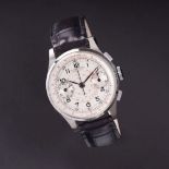 Ulysse Nardin Le Locle, gegr. 1846. Herren-Armbanduhr Chronograph.