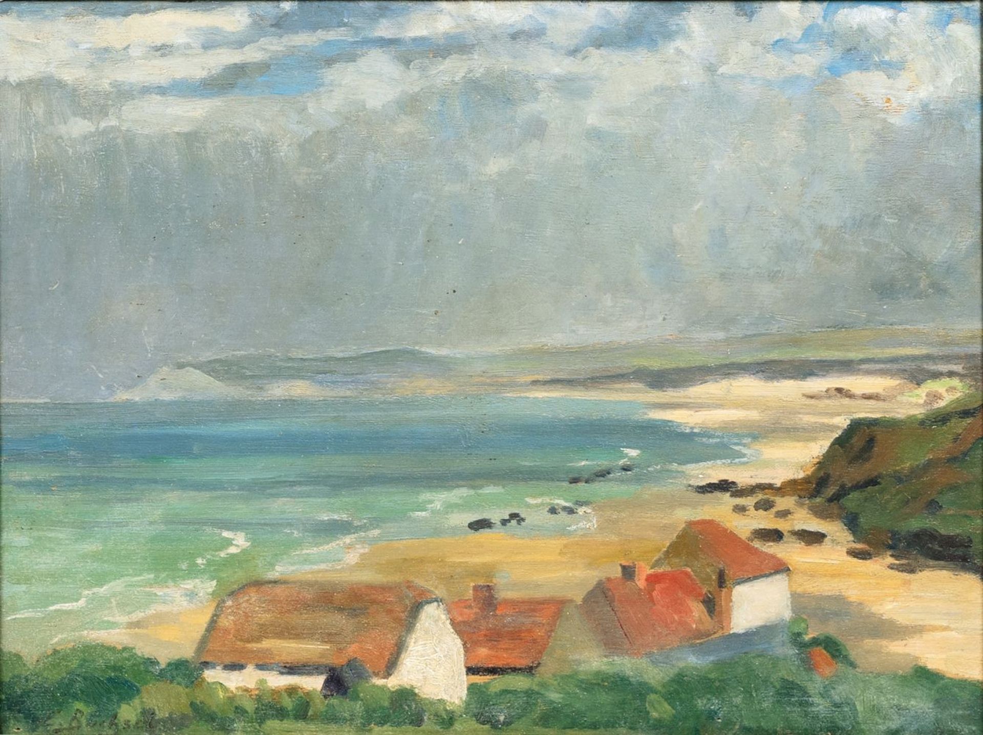 Elisabeth Büchsel (Stralsund 1867 - Stralsund 1957). Hiddensee.