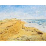 Hans Meyboden (Verden/Aller 1901 - Freiburg/Br. 1965). Dünen und Strand.