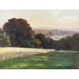 Friedrich Wirnhier (München 1868 - München 1911). Weite Landschaft.