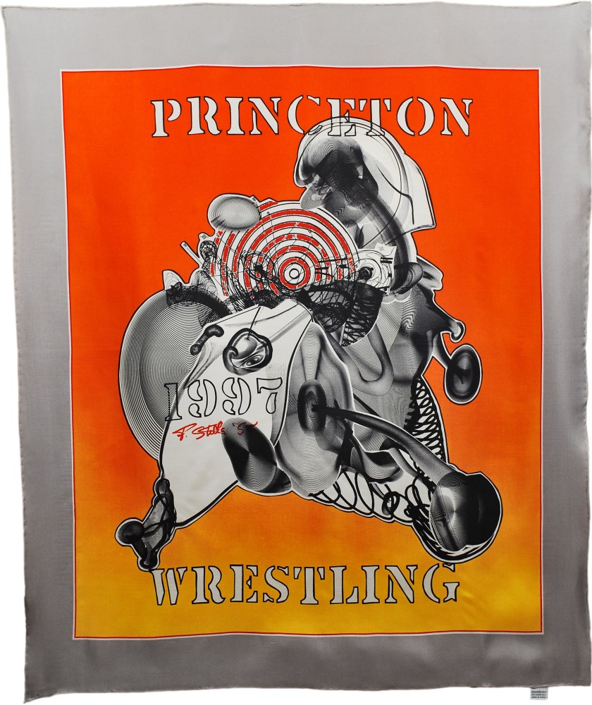 FRANK STELLA - Princeton Wrestling Scarf [Twill] - Multiple/Textile