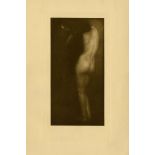 EDWARD STEICHEN - The Little Round Mirror - Original vintage photogravure