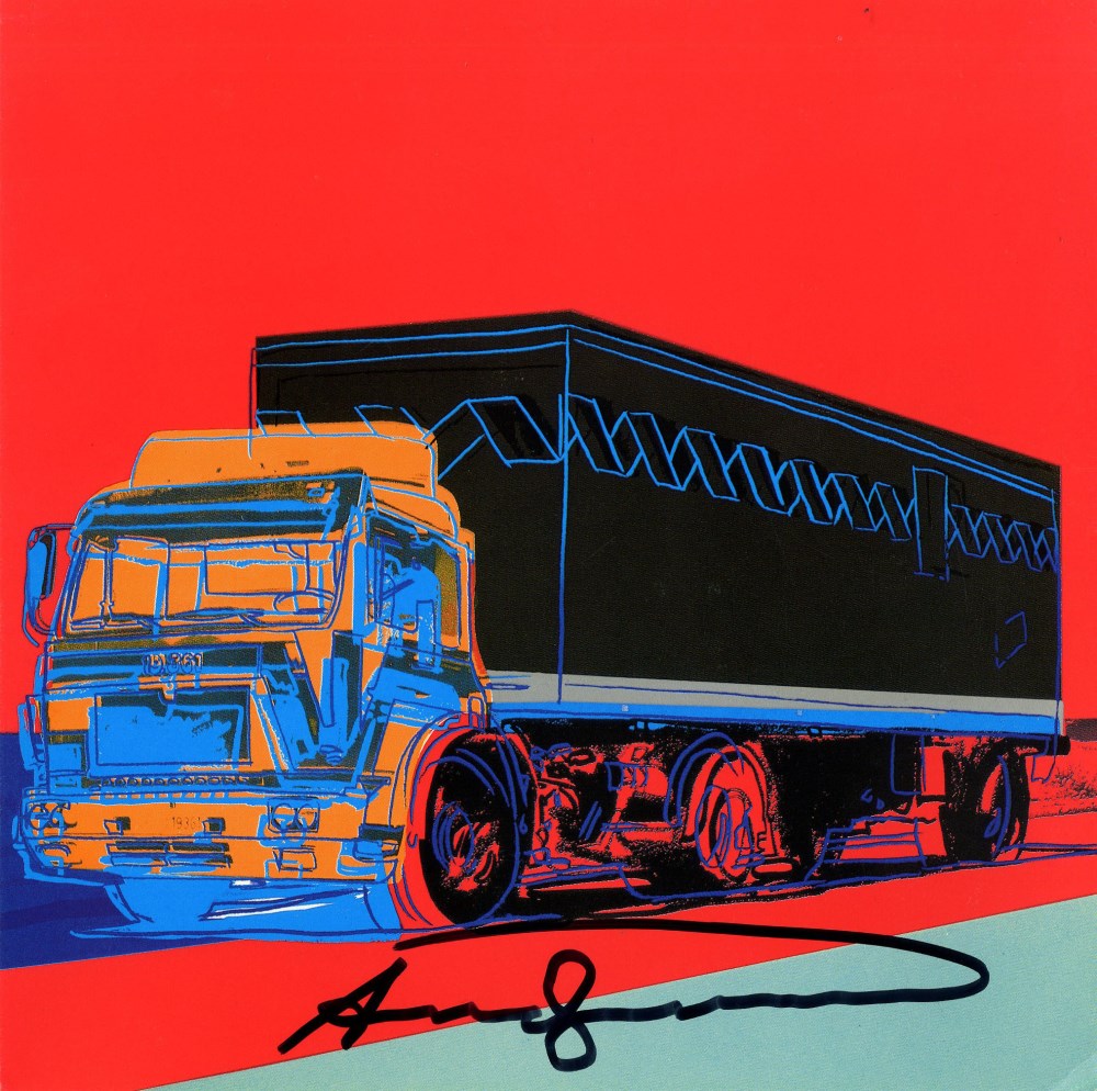 ANDY WARHOL - Trucks Suite - Color offset lithographs - Image 2 of 10