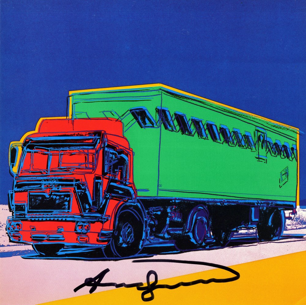 ANDY WARHOL - Trucks Suite - Color offset lithographs - Image 3 of 10