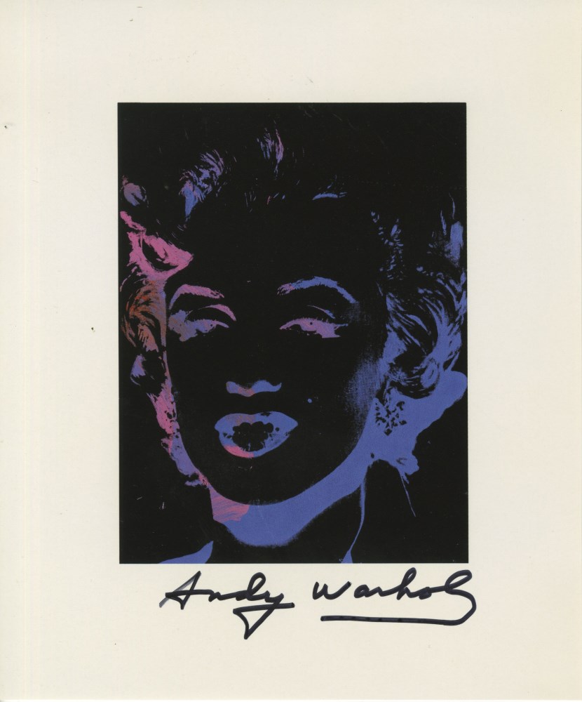 ANDY WARHOL - One Multicolored Marilyn #6 - Color offset lithograph