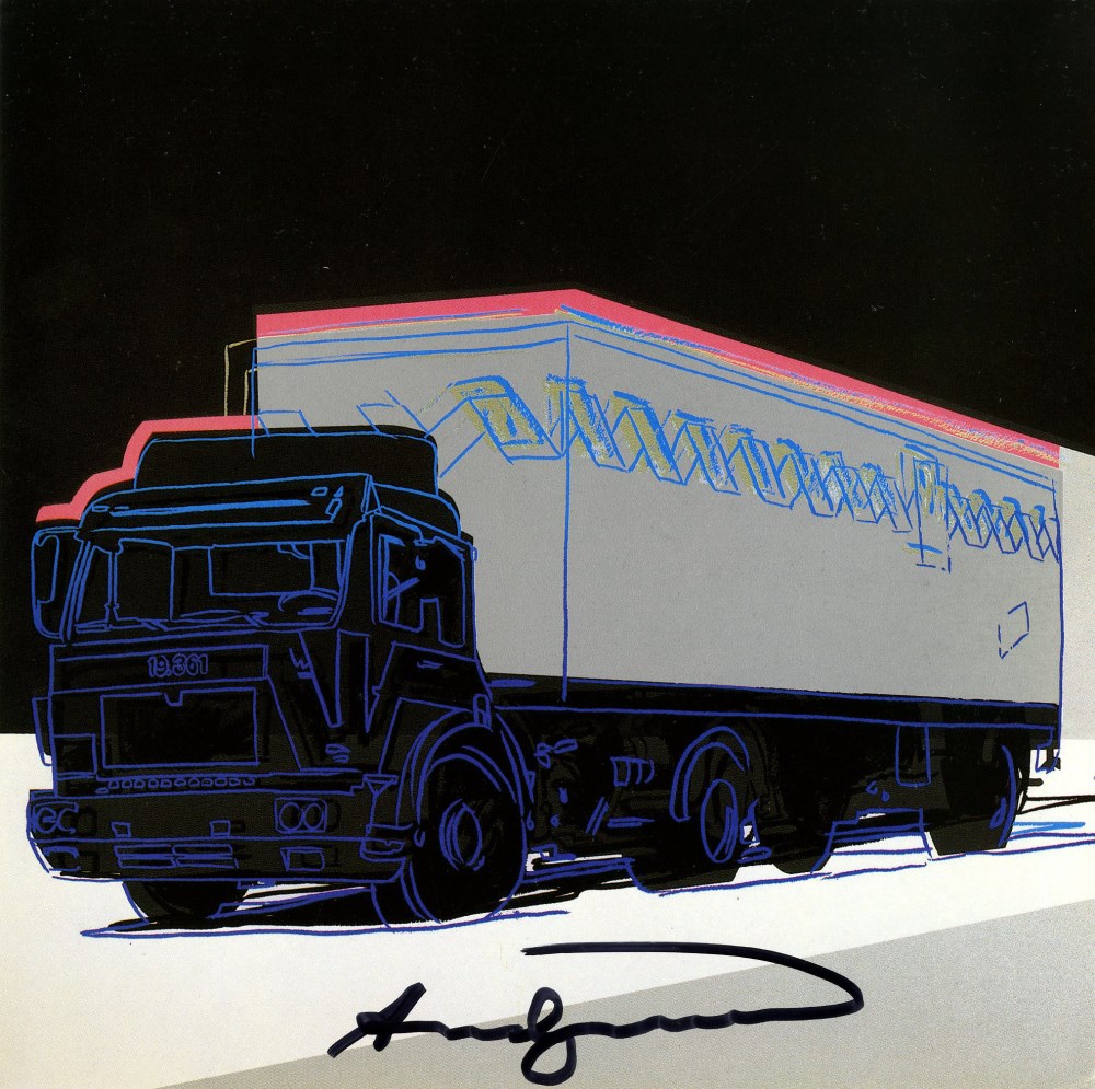 ANDY WARHOL - Trucks Suite - Color offset lithographs - Image 4 of 10