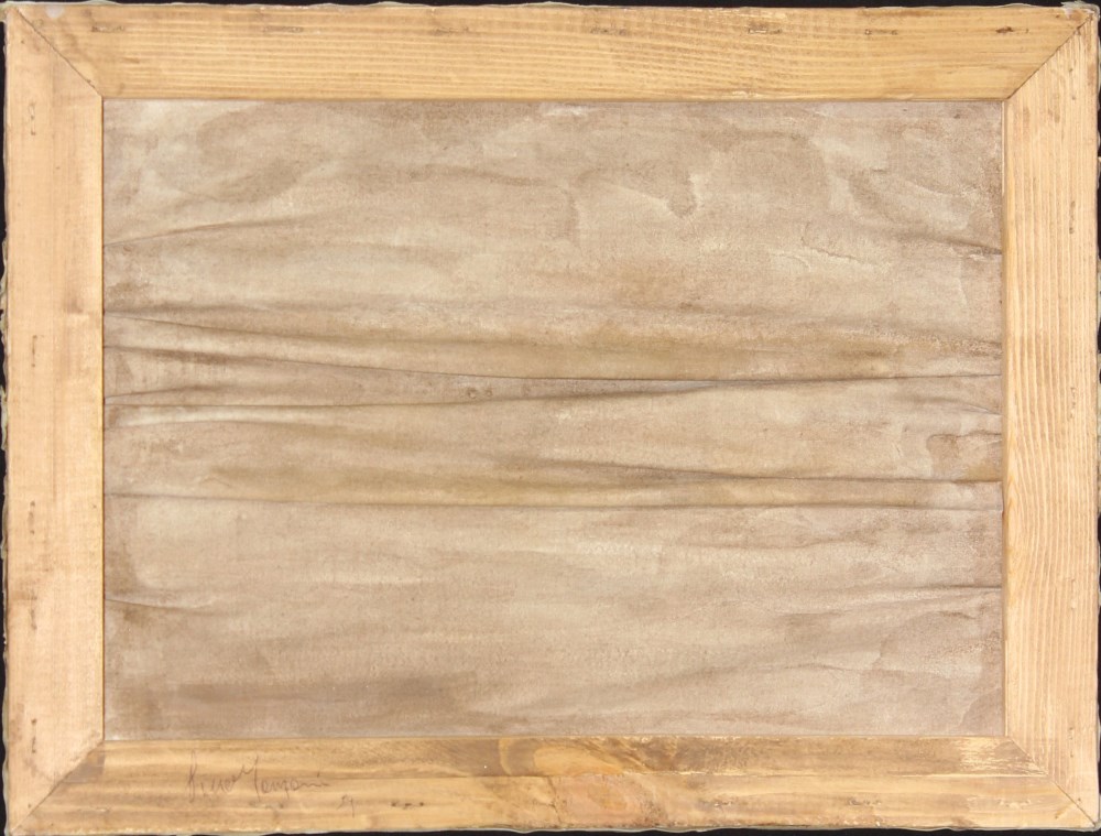 PIERO MANZONI - Achrome #12 - Kaolin on pleated canvas - Image 3 of 4