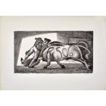 JOSE REYES MEZA - Toro 506 - Lithograph