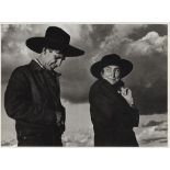 ANSEL ADAMS - Georgia O'Keeffe and Orville Cox, Canyon de Chelly National Monument, Arizona - Ori...