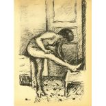 PIERRE BONNARD - Femme a sa toilette - Original lthograph