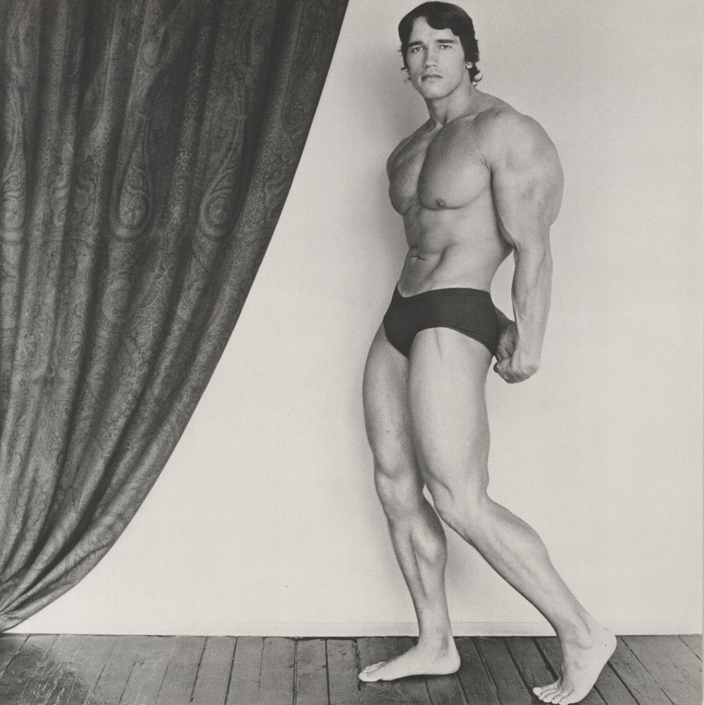 ROBERT MAPPLETHORPE - Arnold Schwarzenegger - Original vintage photogravure