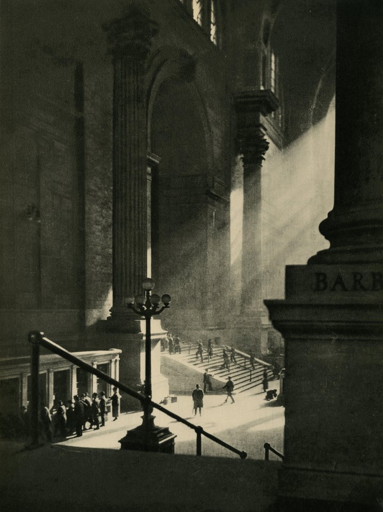 DRAHOMIR J. RUZICKA - Pennsylvania Station, New York - Original photogravure