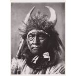 EDWARD S. CURTIS - Bull Chief, Crow - Original photogravure