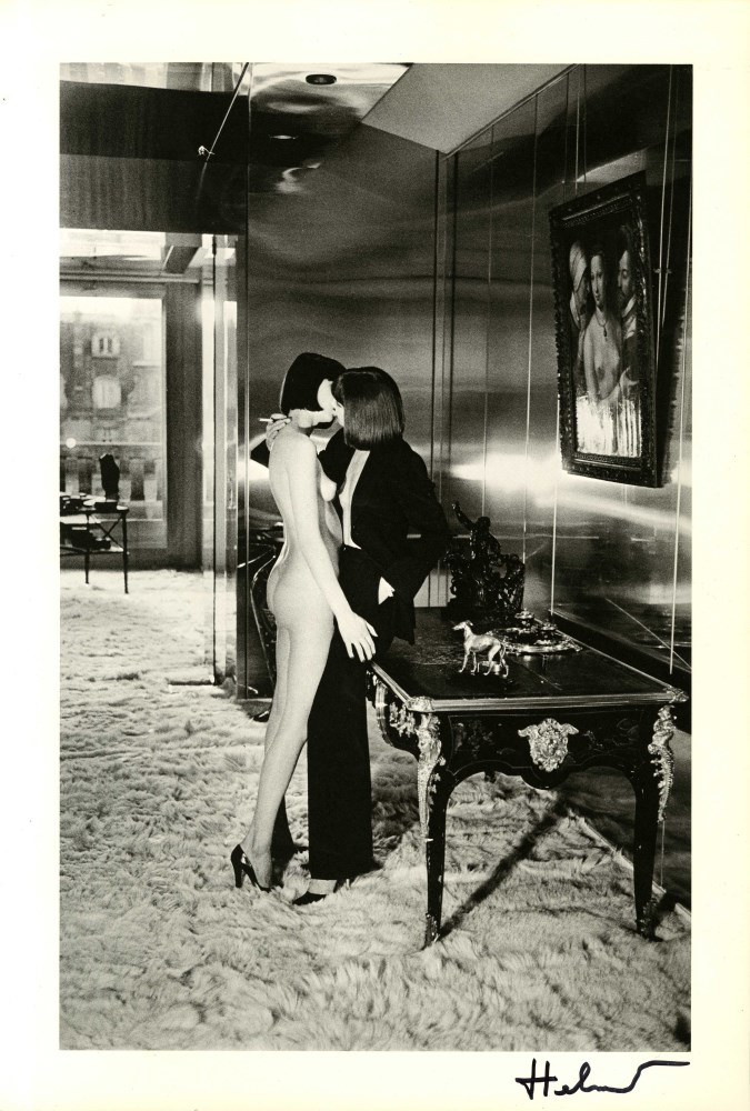 HELMUT NEWTON - Mannequins - Original vintage photolithograph