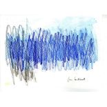 JOAN MITCHELL - Untitled - Oil pastel and watercolor drawing on paper