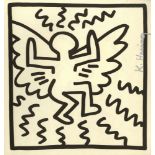 KEITH HARING - Angel - Lithograph