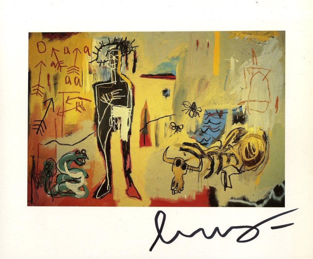 JEAN-MICHEL BASQUIAT - Acque Pericolose - Poison Oasis - Color offset lithograph