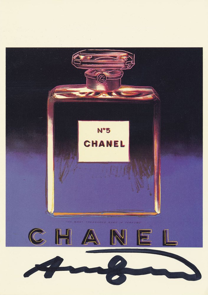 ANDY WARHOL - Chanel - Color offset lithograph