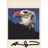 ANDY WARHOL - Bald Eagle - Color offset lithograph