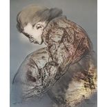 RAFAEL CORONEL - Adolescente Inclinado - Color offset lithograph