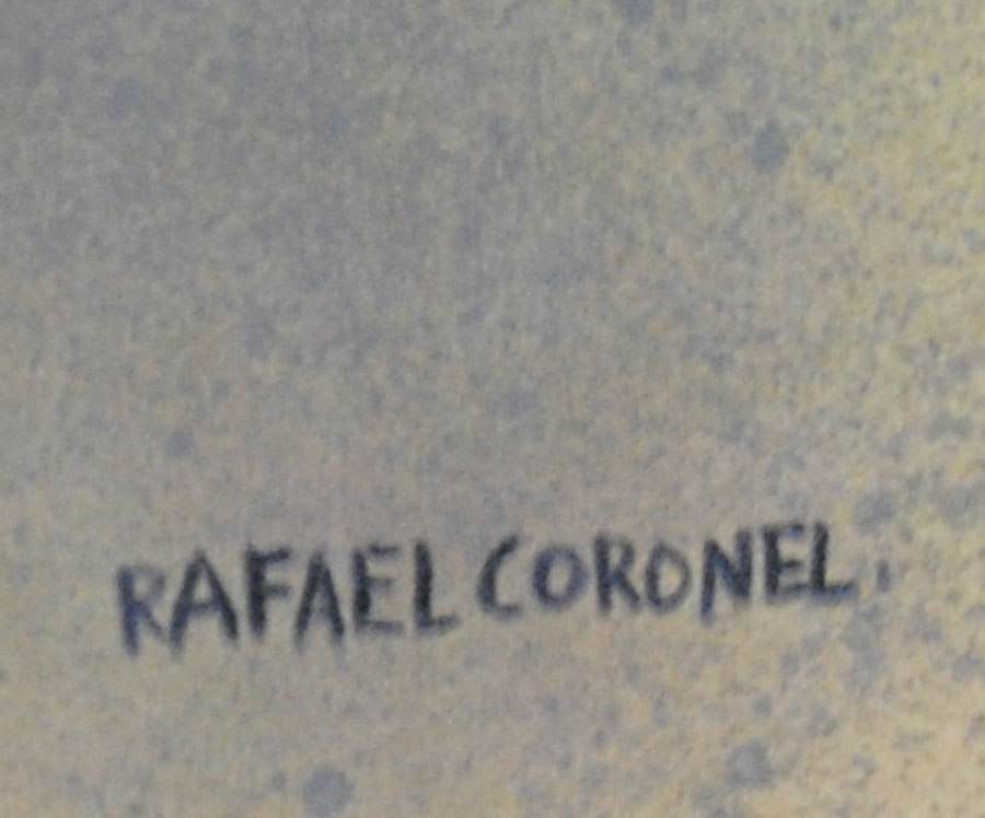 RAFAEL CORONEL - Retrato Funeral - Color offset lithograph - Image 3 of 5