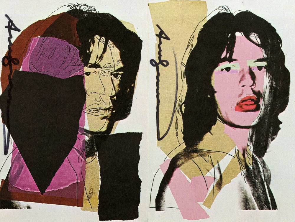 ANDY WARHOL - Mick Jagger Suite (first edition) - Color offset lithographs - Image 5 of 8