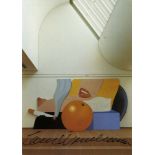 TOM WESSELMANN - Great American Nude #98 - Original color offset lithograph postcard
