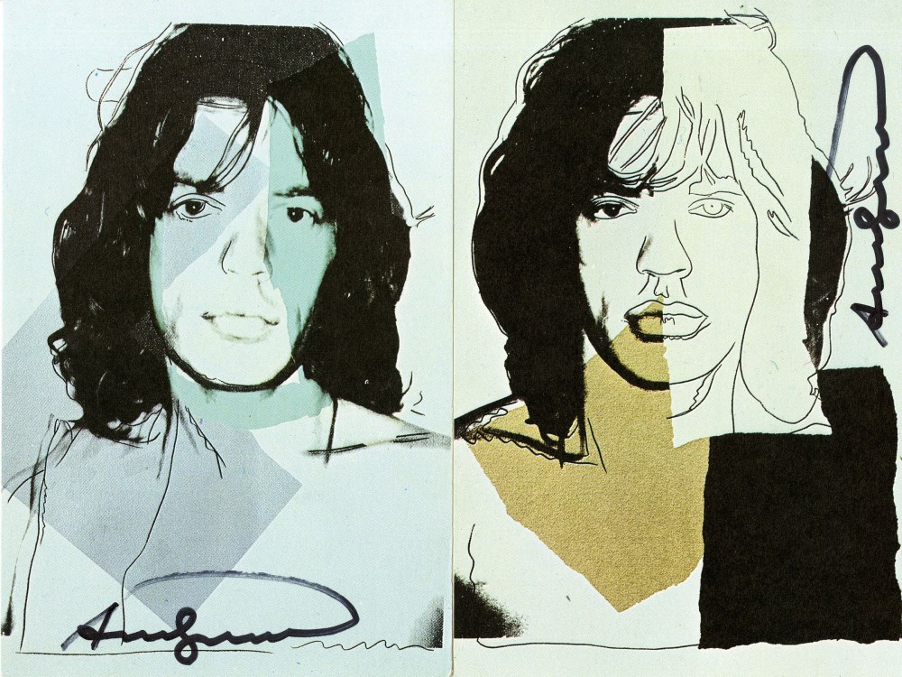 ANDY WARHOL - Mick Jagger Suite (first edition) - Color offset lithographs - Image 2 of 8