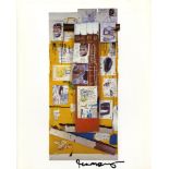 JEAN-MICHEL BASQUIAT - Enob - Color offset lithograph