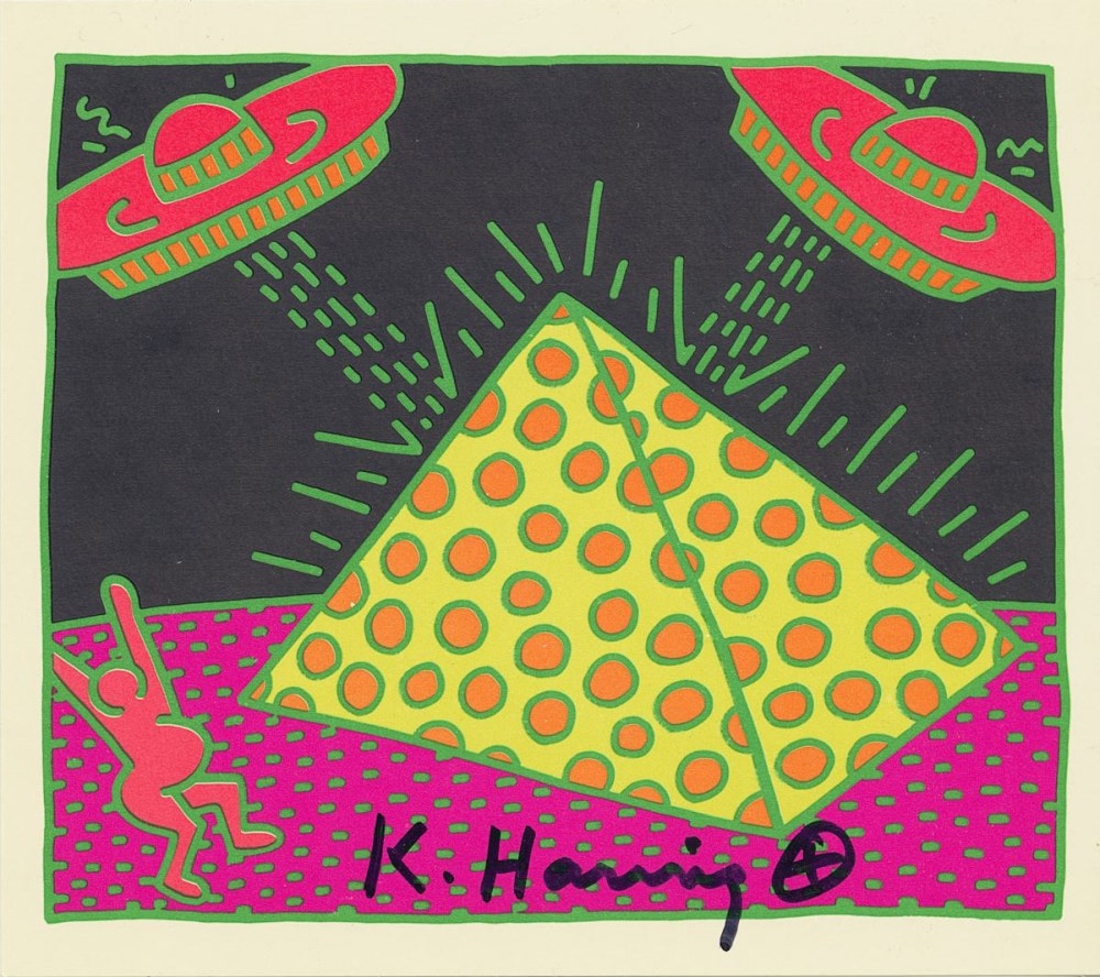 KEITH HARING - Fertility Suite #2 - Original offset lithograph