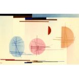 WASSILY KANDINSKY - Reihen (Layers) - Original color collotype