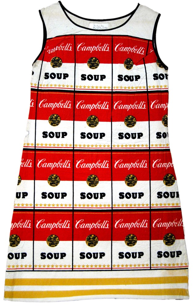 ANDY WARHOL - The Souper Dress - Color silkscreen on paper