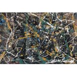 SAM FRANCIS [d'apres] - Sans titre - Acrylic on paper